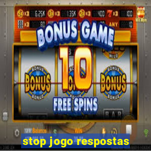 stop jogo respostas